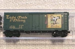 Scale Micro-trains 12 Twelve Days Of Christmas Car Eight Maids Milking New. Fixed Price $33.25.