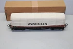 M Rklin 393C 4-AXLE Flatbed Wagon Gauge H0 Ovp. Fixed Price $93.41.