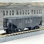 Micro-trains Scale Baltimore Ohio Twin Bay Offset Side Hopper 727039 Weathered. Fixed Price $28.99.