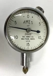 B.c. Ames 107 Dial Indicator With Flat Back, 0-.025" Range, .0005" Graduation. Fixed Price $70.50.