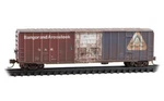Bangor & Aroostook 50' Box Car Weathered Graffiti Micro-trains #02744470 Scale. Fixed Price $36.49.