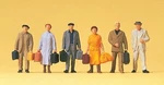Ho Preiser # 14019 Passengers With Luggage 1/87 Scale Figures. Fixed Price $14.45.