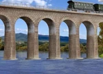 Viaduct Pillars, Pieces N Gauge Kibri 37675. Fixed Price $38.55.