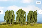 Noch Weeping Willow Trees 25130 Ho Scale. Fixed Price $16.00.