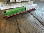 Micro Trains Scale #07200230 89 4 Cofc Flat Car W/containers Canadian Pacific. Fixed Price $27.99.