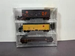Micro Trains Scale Gondola Reefer Box Chicago Great Western 3 Pack Set. Fixed Price $54.99.
