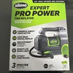 Slime Expert Pro Power 12 Volt Tire Inflator Automotive. Fixed Price $50.00.
