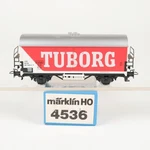 Marklin Ho Scale Tuborg Refrigerated Beer Rail Car 4536. Fixed Price $24.99.