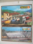 Faller Z Scale Kits 2703 & 2726: Station Set Platform Roofing. Fixed Price $89.00.