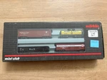 Marklin 82521 Penn Railroad Z Scale Car Set With Kadee Couplers. Fixed Price $145.00.