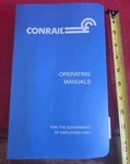 Box Of Railroad Related Stuff, 7 Old Manuals, Colectors Plate, Ho & 3 Track. Fixed Price $25.00.