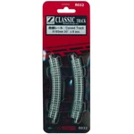 Rokuhan R032 Rail Curved / Track R195MM 30 6PCS - Z. Fixed Price $19.02.