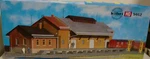Kibri #B-9462 Ho Scale Goods Depot Plastic Kit New In Box 47X14X13 Cm. Fixed Price $74.99.