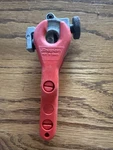 Snap On TC15A Red Ratcheting Tubing Cutter. Fixed Price $45.00.