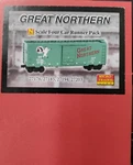 Mtl 993 00 095 Scale Great Northern Green Box Car Runner Pack. Fixed Price $95.00.