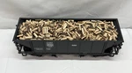 G Scale 1/24 Split Firewood Hand Cut Real (1 Full Load) Hopper Only. Fixed Price $34.99.