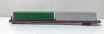 Micro-trains Scale Canadian Pacific 89' 4" Cofc Flatcar W Containers 07200230. Fixed Price $29.98.