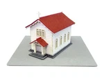 Sankei Petit Church And 1/220 Miniature (paper Craft Kit) Japan Import. Fixed Price $20.30.