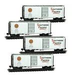 Micro Trains 983 00 242 Scale Southern Pacific 40' Boxcar Runner Pack. Fixed Price $104.99.