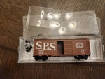 N-micro-trains Standard Box Car Single Door Spokane Poland & Seattle. #12263. Fixed Price $12.51.