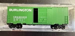 Scale Micro-trains Burlington Box Car 02400310 #34236 Mint. Fixed Price $13.95.
