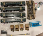M Rklin Ho Swiss Federal Sbb Cff Passenger Cars Set With Track & Accessories 013. Fixed Price $188.88.