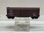 Scale Kadee Micro Trains Mtl 39060 Santa Fe Atsf 38691CT Boxcar From Tt Set. Fixed Price $40.00.