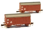 2 Ea Box Car Set Type Gklms Norwegian Nsb Norway Z Scale Freudenreich. Fixed Price $242.99.