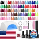 Beetles Gel Polish Nail Kit U V Light - 80PCS Color. Fixed Price $39.43.