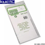 Evergreen Scale Models 9007 Clear Sheet .015 X 6 12 (2). Fixed Price $8.24.