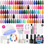 Beetles Gel Polish Nail Kit U V Light 68 Pcs 35. Fixed Price $53.42.