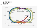 Rokuhan Layout Plan "x" Complete Track Set (27.9" 17.7"). Fixed Price $473.51.