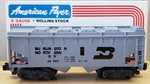 American Flyer Burlington Northern Covered Hopper Gauge 1:64 Scale 6-48605. Fixed Price $14.95.