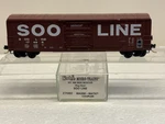 Scale Kadee Micro Trains Mtl 27060 Soo Line 17495 Boxcar. Fixed Price $40.00.