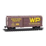 Micro Trains Scale 40' Single-door Boxcar Western Pacific #20772 02000518. Fixed Price $23.96.