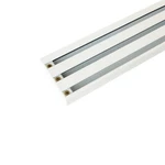 3-TRACK Rail For Curtains, Blinds, Panels, Aluminium, Ceiling Mount, Any Sizes. Fixed Price $116.20.