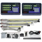 Toauto Linear Scales 5UM + Dro Digital Readout 2/3 Axis Kit For Bridgeport Mill. Fixed Price $185.95.