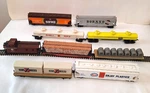 Ho Scale Train Cars Lot Of 9 Including Roco Austria, Tyco, Bachmann, And Mantua. Fixed Price $95.00.