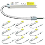 10PACK 20W Light Emergency Backup Battery, Rechargeable Driver. Fixed Price $729.99.
