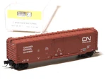 507 00 411 Mtl Z-scale 50' Standard Box Car Plug Door Canadian National. Fixed Price $20.66.