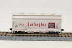 Scale Micro Trains 92070 2-BAY Acf Covered Hopper Chicago Burlington & Quincy. Fixed Price $19.89.