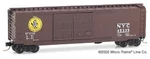 Micro Trains 50' Double Door Boxcar New York Central Nyc #45390 034 220. Fixed Price $15.79.