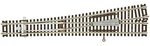 Atlas #6 Left Turnout - Z Scale Nickel Silver Model Train Track #2811. Fixed Price $22.11.