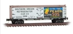 Micro Trains (z) 518 00 852 Mt&lc "extra Fancy Pears" Reefer - New. Fixed Price $25.95.
