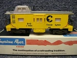 4-9400 American Flyer Chessie Caboose In Ob. Fixed Price $14.99.