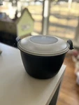 Pampered Chef 3QT Cooker Steamer Plus Microwave Rice Locking Lid #100010. Fixed Price $15.99.