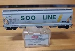 Micro-trains Scale Soo Line Bay Acf Center Flow Hopper 73469 Nos #09400150. Fixed Price $22.95.