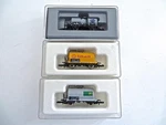 Marklin Z Scale Tank Cars #8203 Bp, #8629 Shell & #82324 Aral Brand New. Fixed Price $68.50.