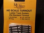Micro Engineering 14-710 Ho Code 83 #5A Left Hand Turnout Ladder Track System. Fixed Price $56.61.