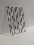 10 Pack - Scale Ladder 9" Tall Laser Cut Model Train Scenery Building Kit. Fixed Price $14.99.